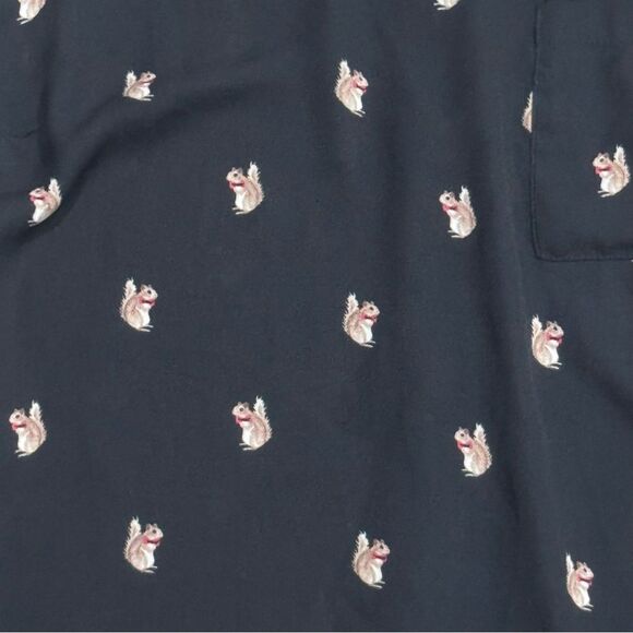 Torrid Squirrel Peplum Lacepuff Sleeve Black Top Women’s Large (0) - Picture 3 of 6